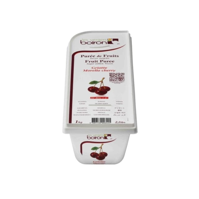 Purée de cerises griotte 100 % Boiron surgelé