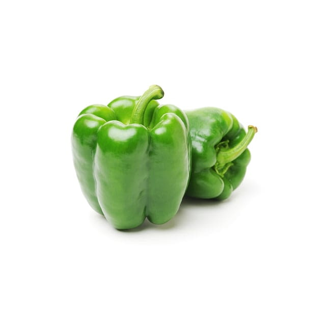 Green capsicum