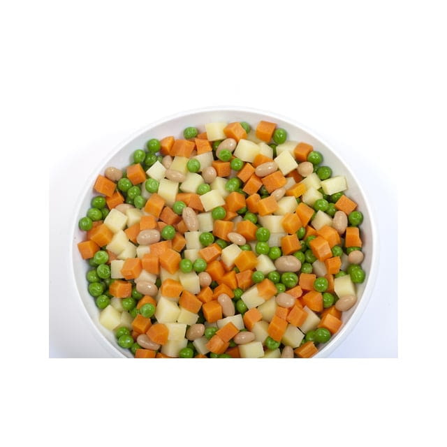 Diced mixed vegetables