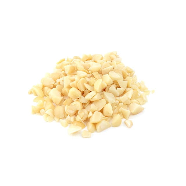 Halves macadamia nut