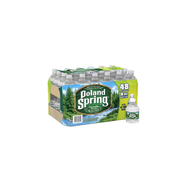 Poland spring water 8oz