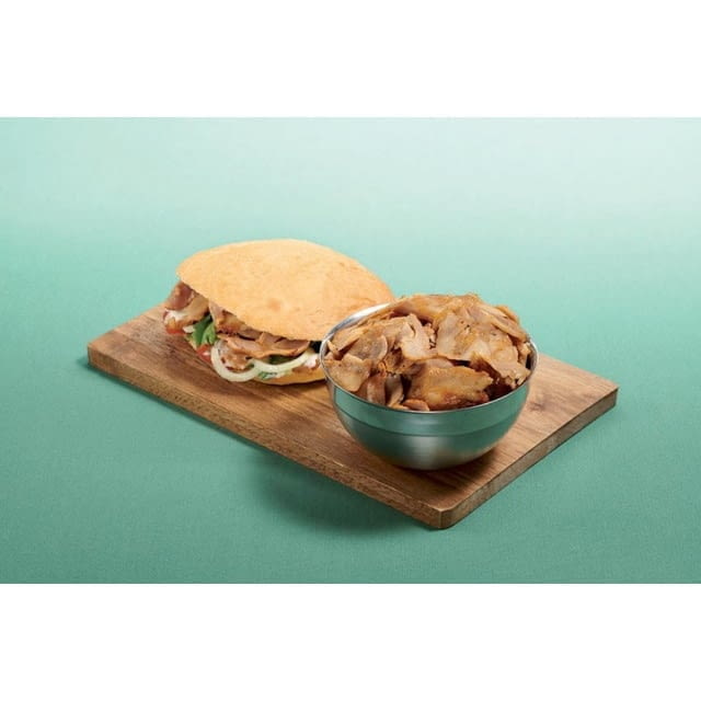 Kebab de poulet en lamelle grillé halal surgelé