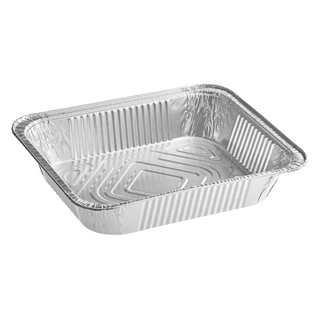 Pan full size medium deep steam aluminium 232oz Victoria bay