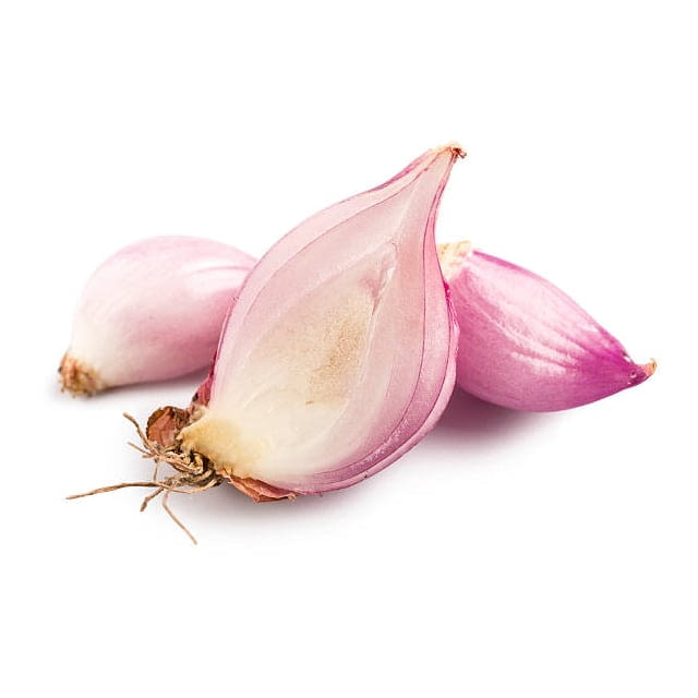 Prepared shallots