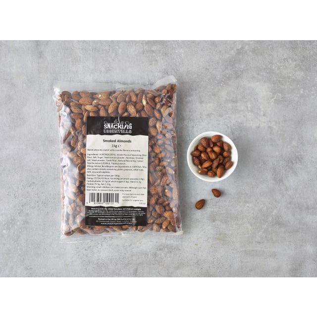 Smoked almonds