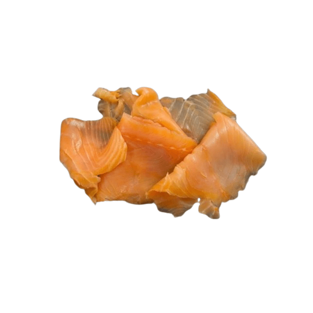 Chute de saumon surgelé