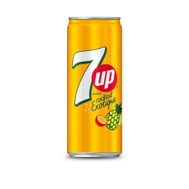 7up tropical slim 33CL