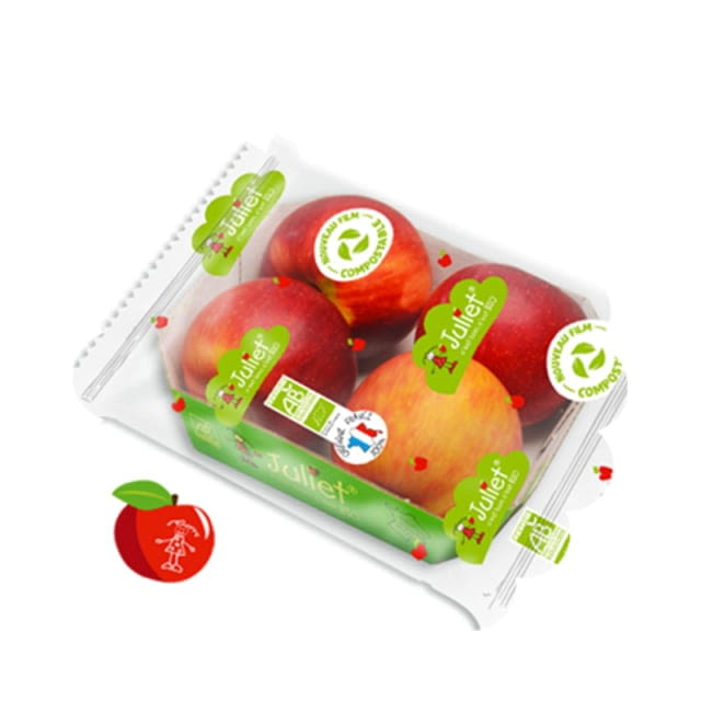 Pomme Juliet Bio CAL 136/165Gr CAT 2