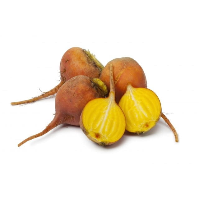 Baby golden beetroots