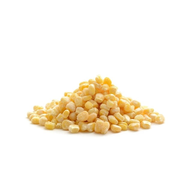 Frozen cut corn