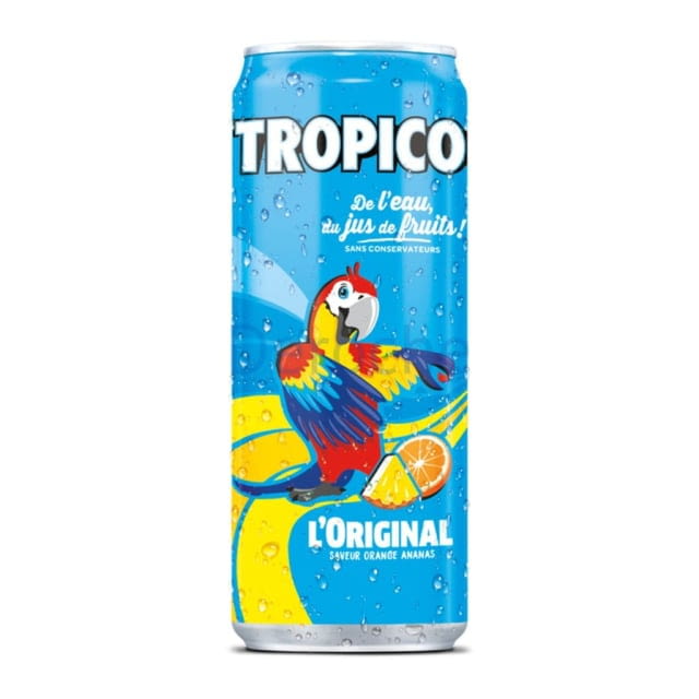 Tropico exotique bleu slim 33CL