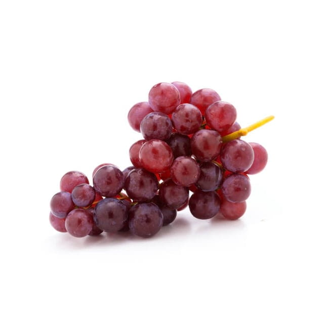 Seedless red grapes