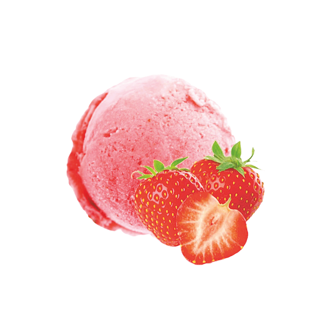 Glace à la fraise