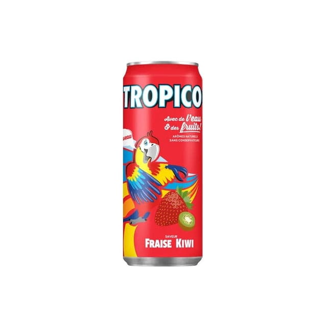 Tropico rouge fraise kiwi slim 33CL