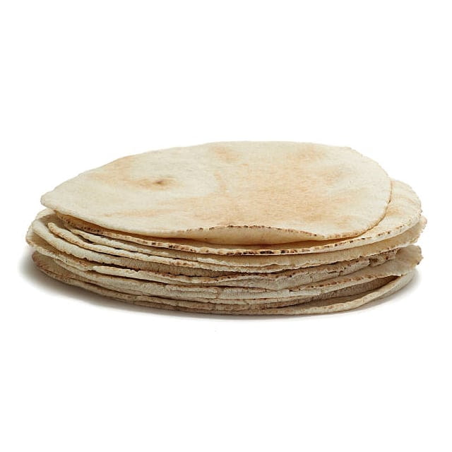 Frozen whole wheat wraps