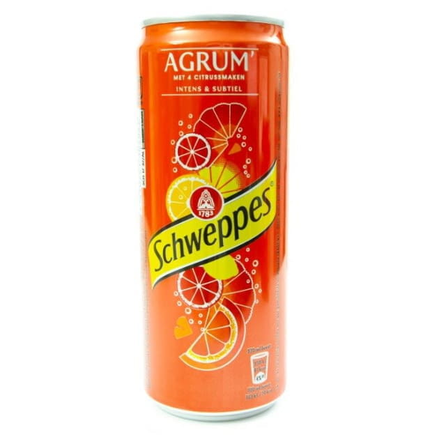 Schweppes agrumes slim 33CL