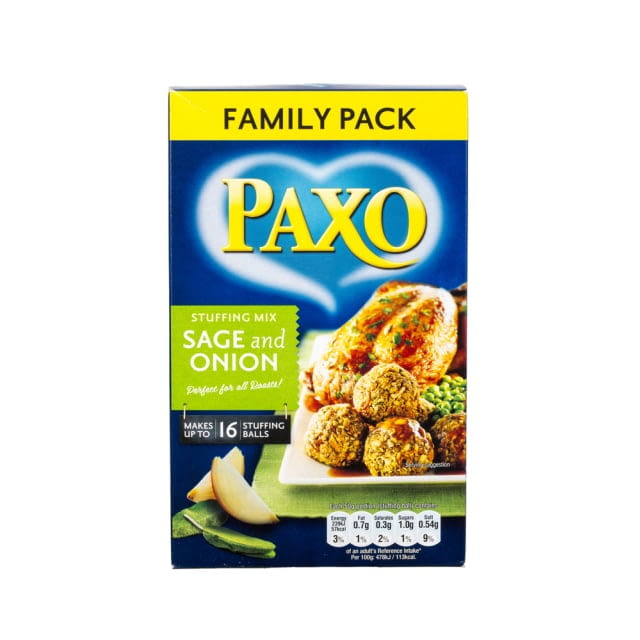 Sage and onion stuffing Paxo