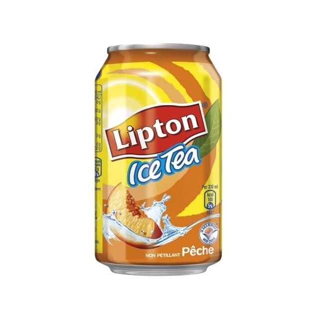 Ice tea pêche 33CL Lipton