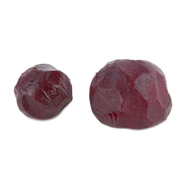 Peeled beetroots