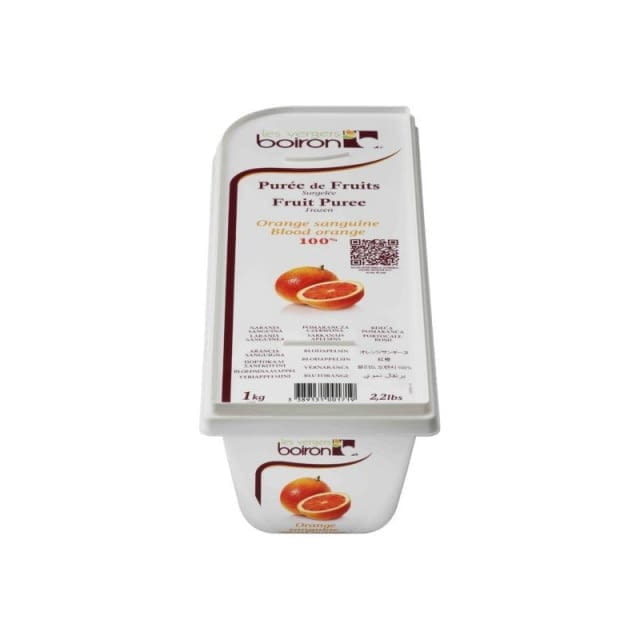 Frozen blood orange puree