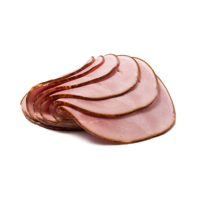 Bacon de boeuf fumé tranché halal surgelé