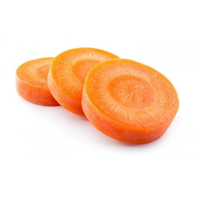 Sliced carrot