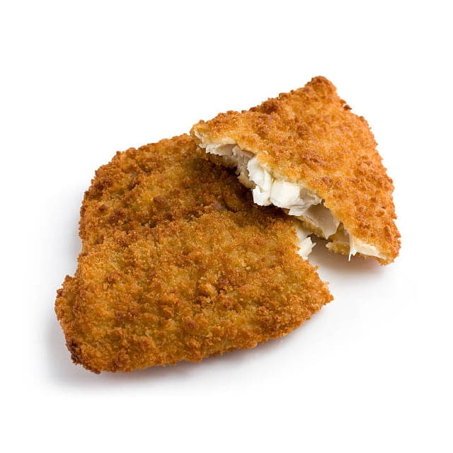 Frozen battered haddock