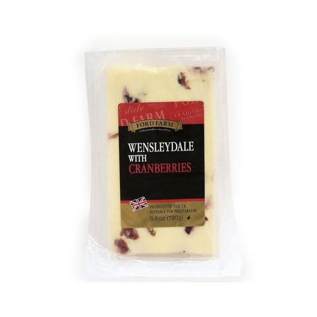 Wensleydale with cranberry