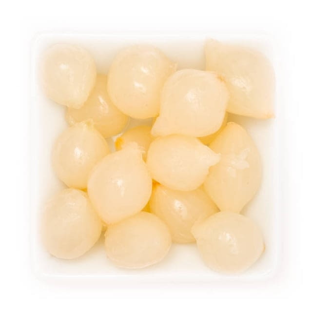 Frozen silverskin onions