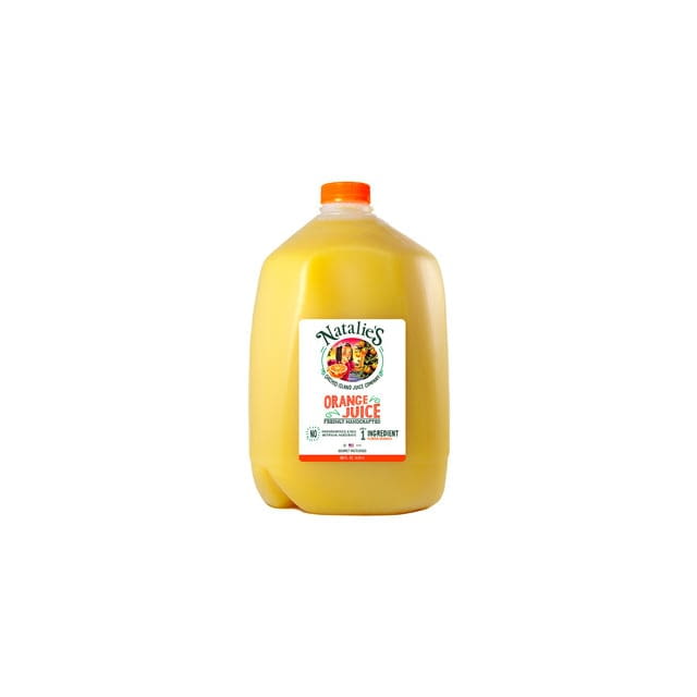 Orange juice Natalie’s orchid island company fresh