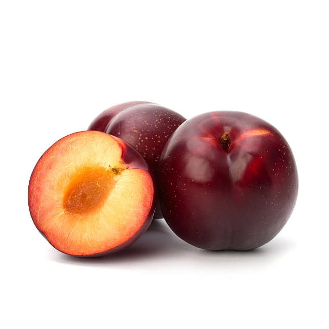 Red plums