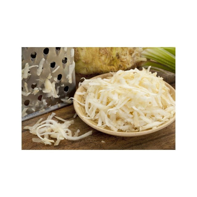 Grated celeriac