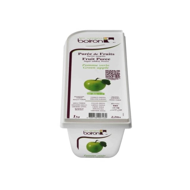 Purée de pomme verte sucrée Boiron surgelé