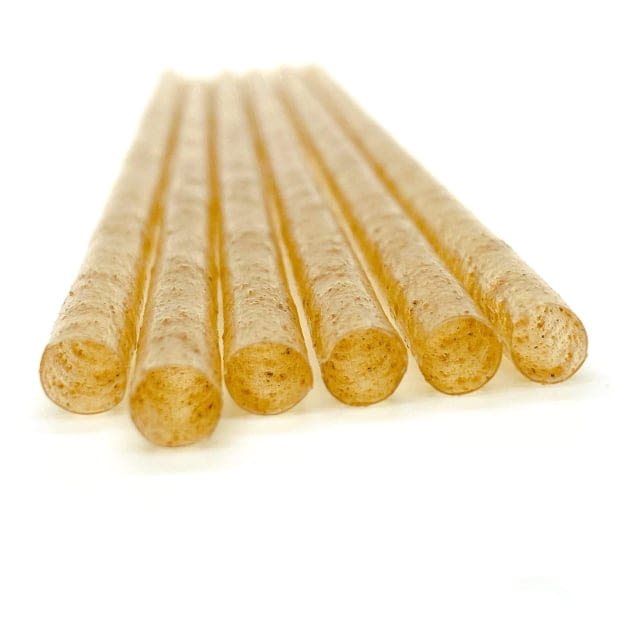 Unwrapped agave natural straws 8.27" Reptheus