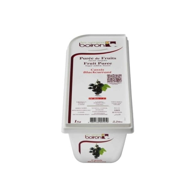 Purée de cassis 100% Boiron surgelé
