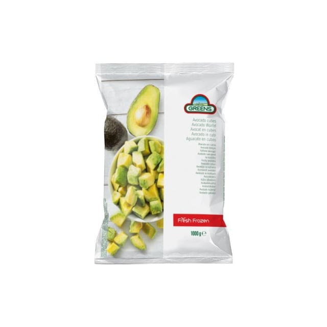 Avocat en cube Greens surgelé