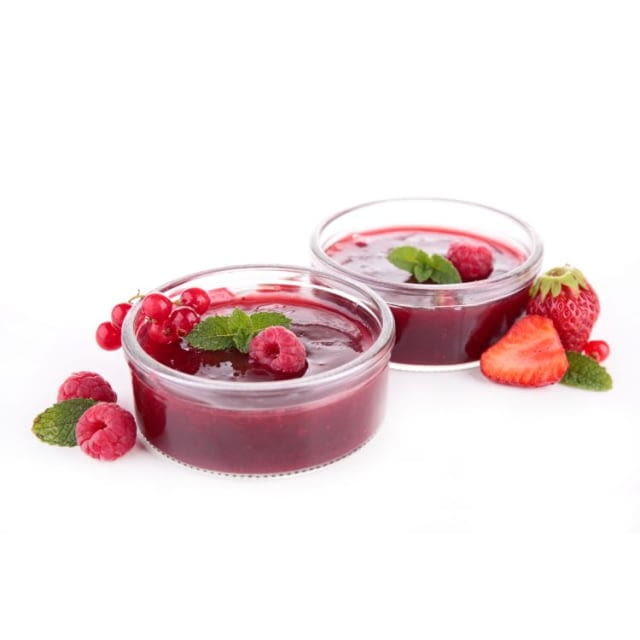 Coulis de fruits rouges