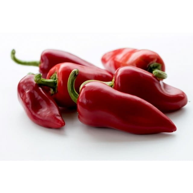 Red snub nose chillies