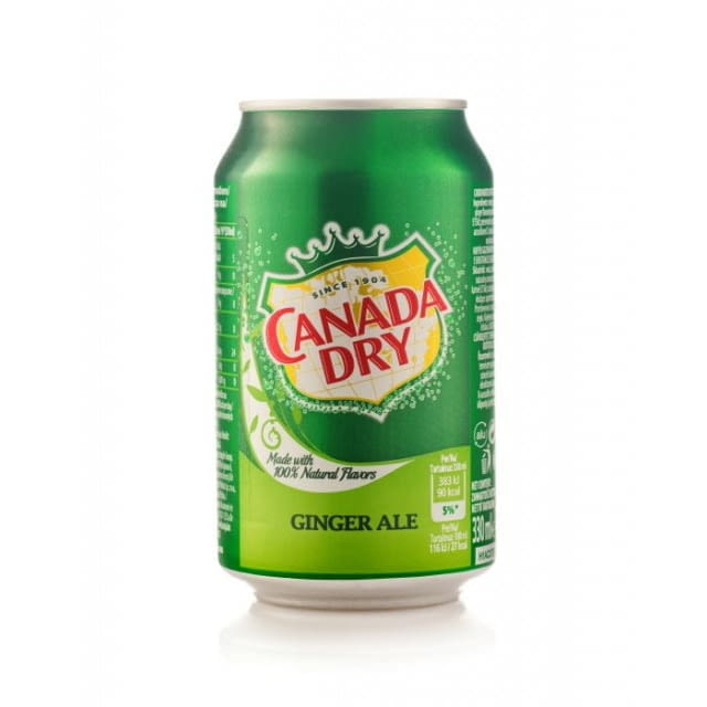 Canada dry club soda 12oz Cans