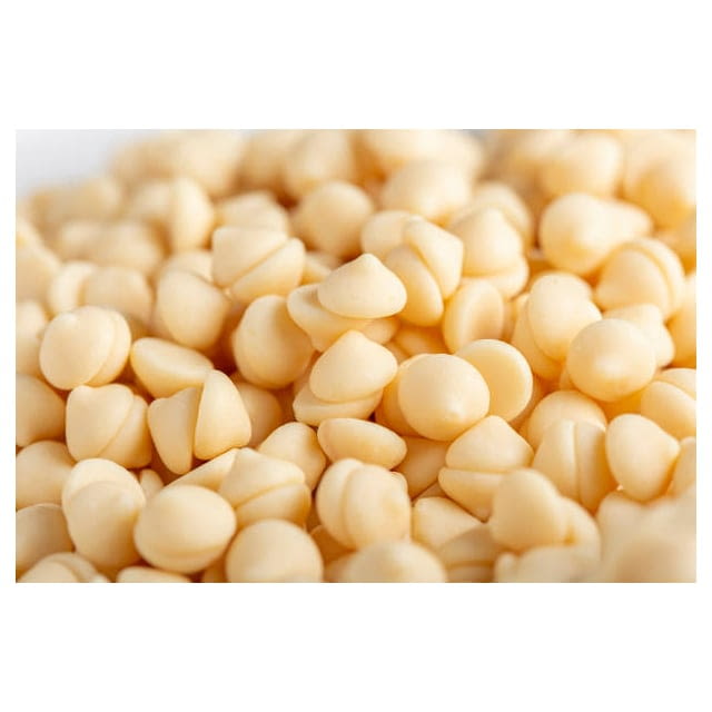 Cooking white chocolate drops