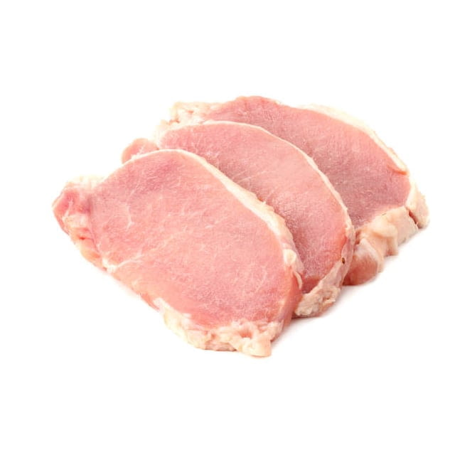 Sliced veal cutlet top round