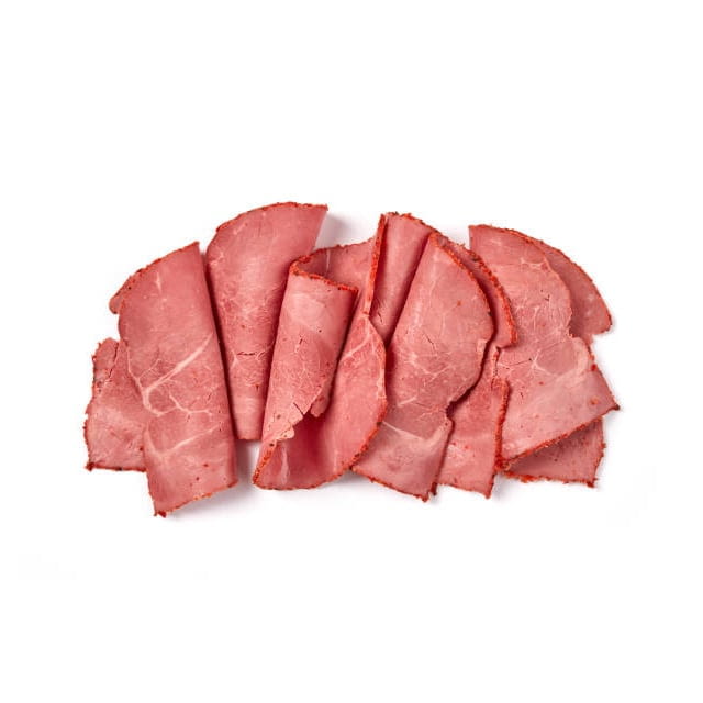 Sliced pastrami