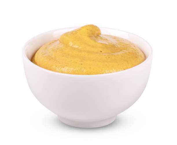 English hot mustard squeezy Heinz