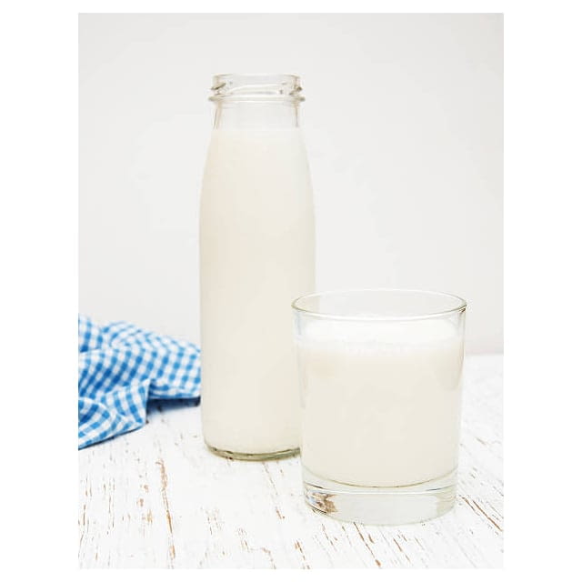 Skim milk fat free Organic Farmland