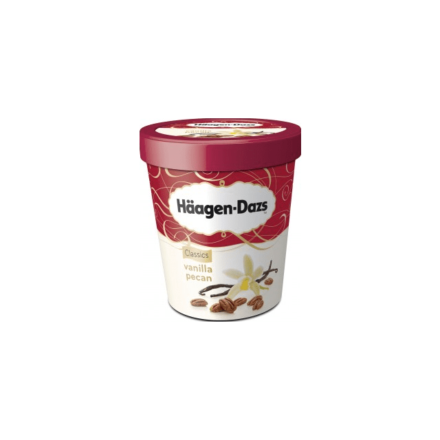 Vanilla pécan Haagen Dazs
