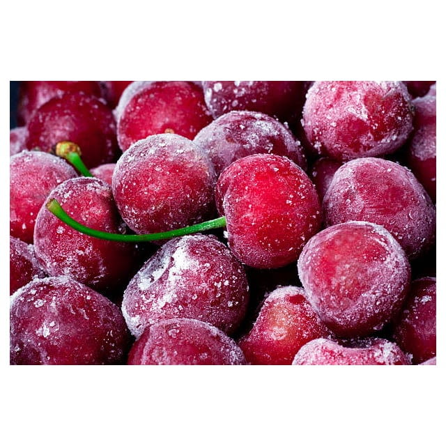 Frozen cherries