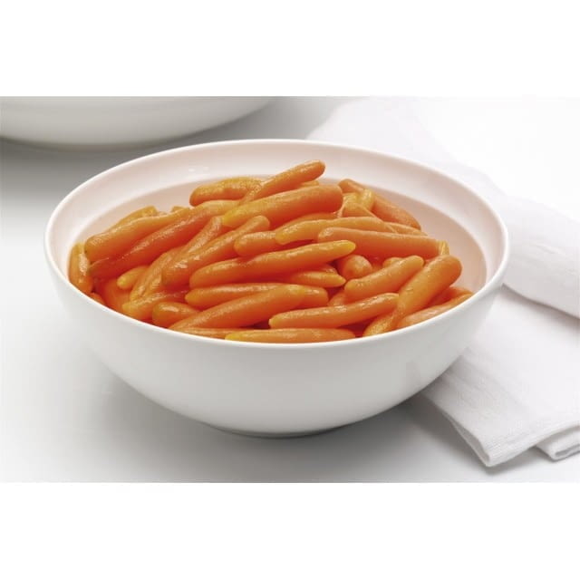 Frozen baby carrots