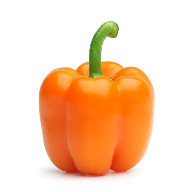 Orange capsicum