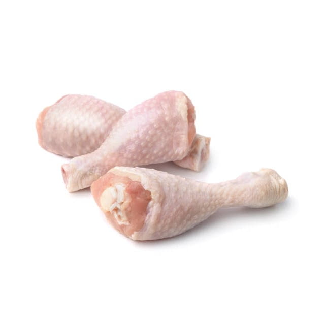 Halal chicken drumstick skin on