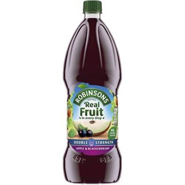 Robinsons apple and blackcurrant squash 1.75L